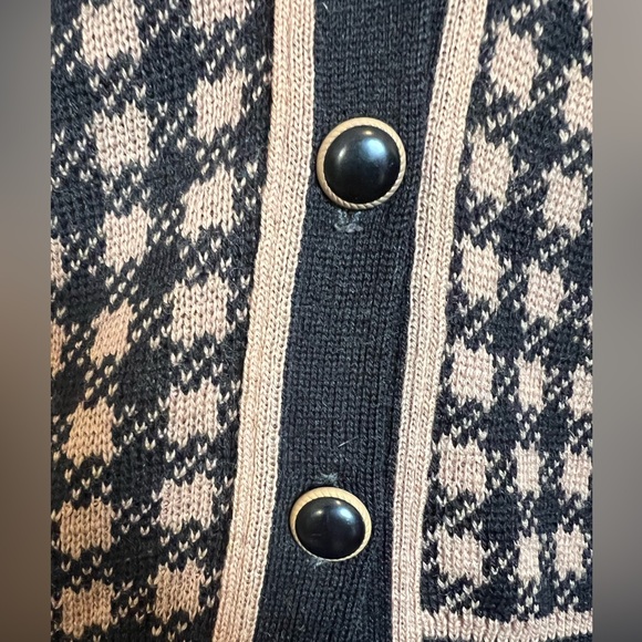 Vintage Pendleton Virgin Wool Womens Cardigan Sweater Vest Medium - Picture 5 of 6